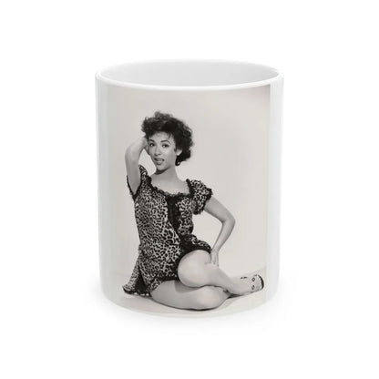 Rita Moreno #20 (Vintage Female Icon) White Coffee Mug-11oz-Go Mug Yourself