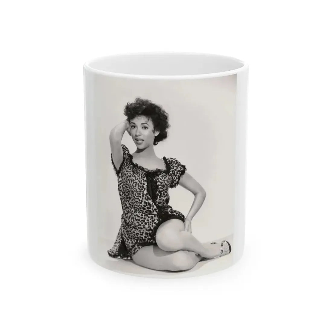 Rita Moreno #20 (Vintage Female Icon) White Coffee Mug 11oz - Go Mug Yourself