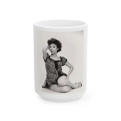 Rita Moreno #20 (Vintage Female Icon) White Coffee Mug-15oz-Go Mug Yourself