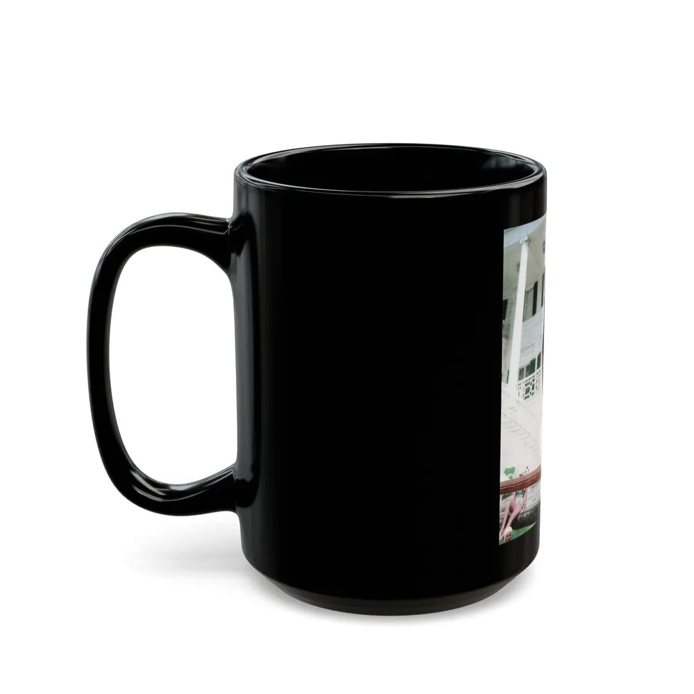 Rita Moreno #21 (Vintage Female Icon) Black Coffee Mug-Go Mug Yourself
