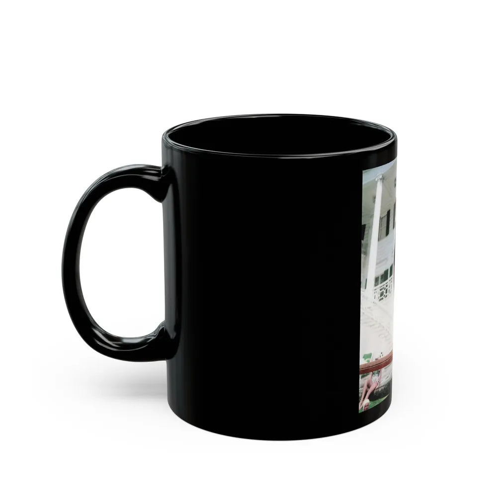 Rita Moreno #21 (Vintage Female Icon) Black Coffee Mug-Go Mug Yourself