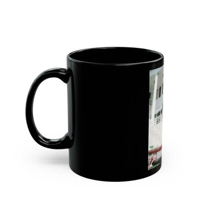 Rita Moreno #21 (Vintage Female Icon) Black Coffee Mug-Go Mug Yourself