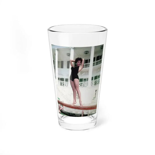Rita Moreno #21 (Vintage Female Icon) Pint Glass 16oz 16oz - Go Mug Yourself