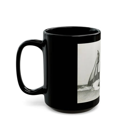 Rita Moreno #23 (Vintage Female Icon) Black Coffee Mug-Go Mug Yourself
