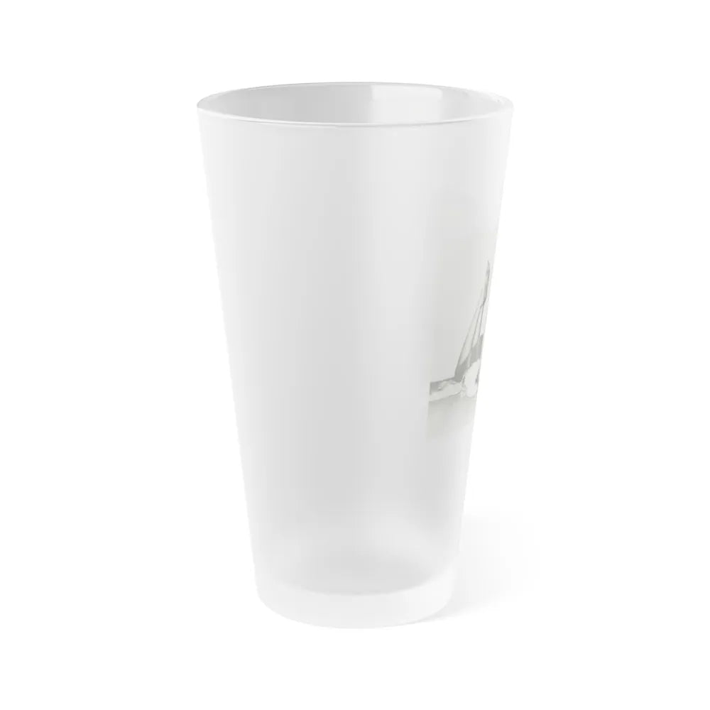 Rita Moreno #23 (Vintage Female Icon) Frosted Pint Glass 16oz-Go Mug Yourself