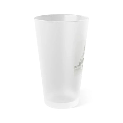 Rita Moreno #23 (Vintage Female Icon) Frosted Pint Glass 16oz-Go Mug Yourself
