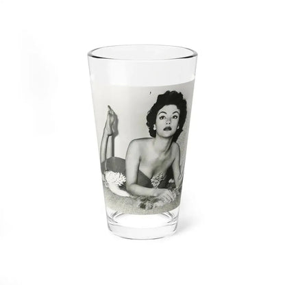 Rita Moreno #23 (Vintage Female Icon) Pint Glass 16oz 16oz - Go Mug Yourself