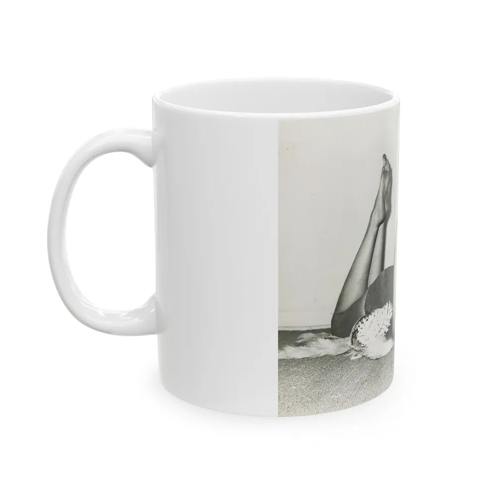 Rita Moreno #23 (Vintage Female Icon) White Coffee Mug-Go Mug Yourself