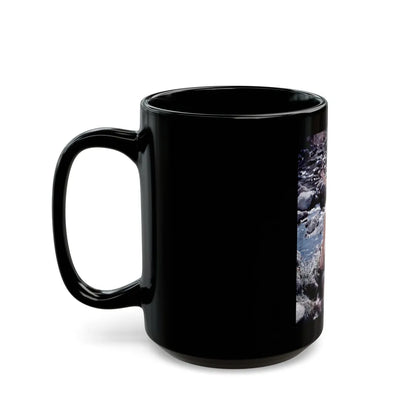 Rita Moreno #24 (Vintage Female Icon) Black Coffee Mug-Go Mug Yourself