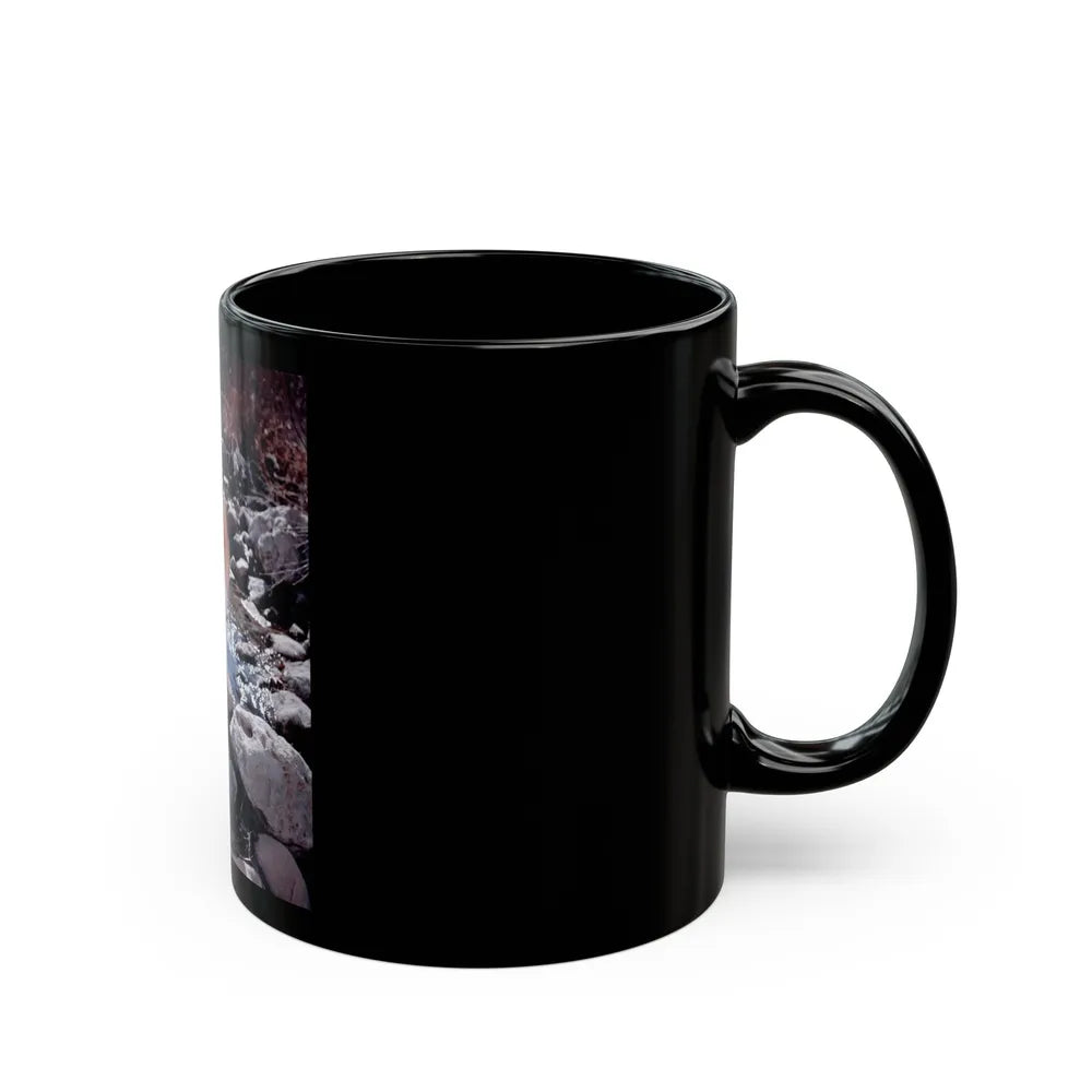 Rita Moreno #24 (Vintage Female Icon) Black Coffee Mug-Go Mug Yourself