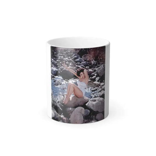Rita Moreno #24 (Vintage Female Icon) Color Changing Mug 11oz 11oz - Go Mug Yourself