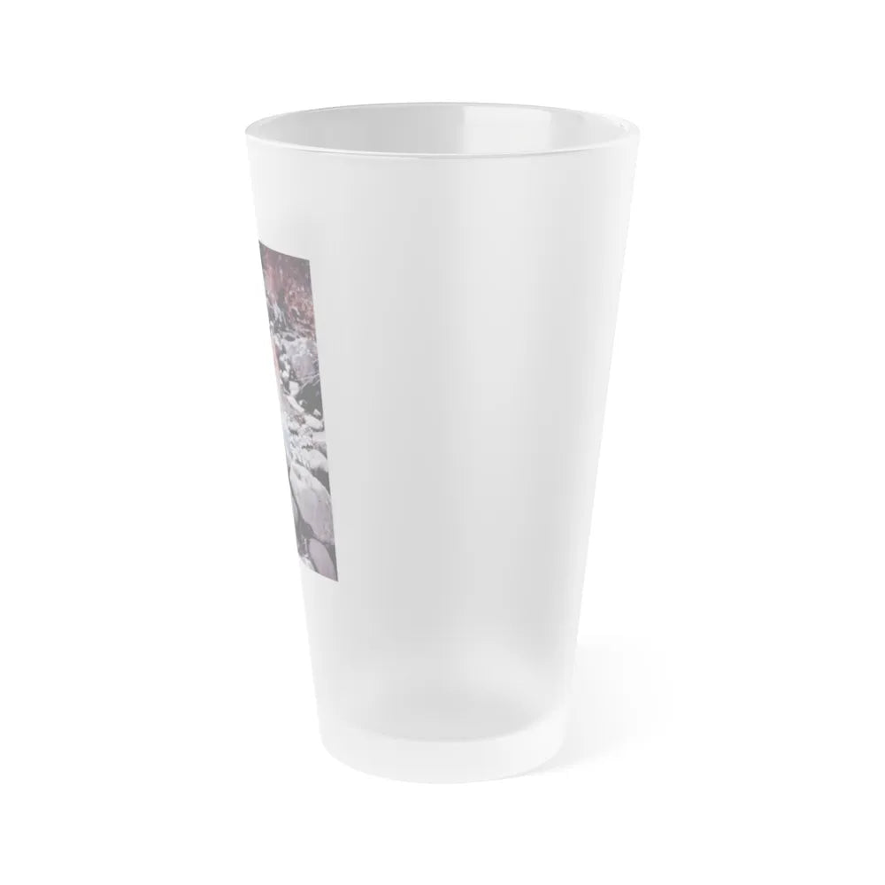 Rita Moreno #24 (Vintage Female Icon) Frosted Pint Glass 16oz-Go Mug Yourself