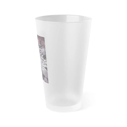 Rita Moreno #24 (Vintage Female Icon) Frosted Pint Glass 16oz-Go Mug Yourself