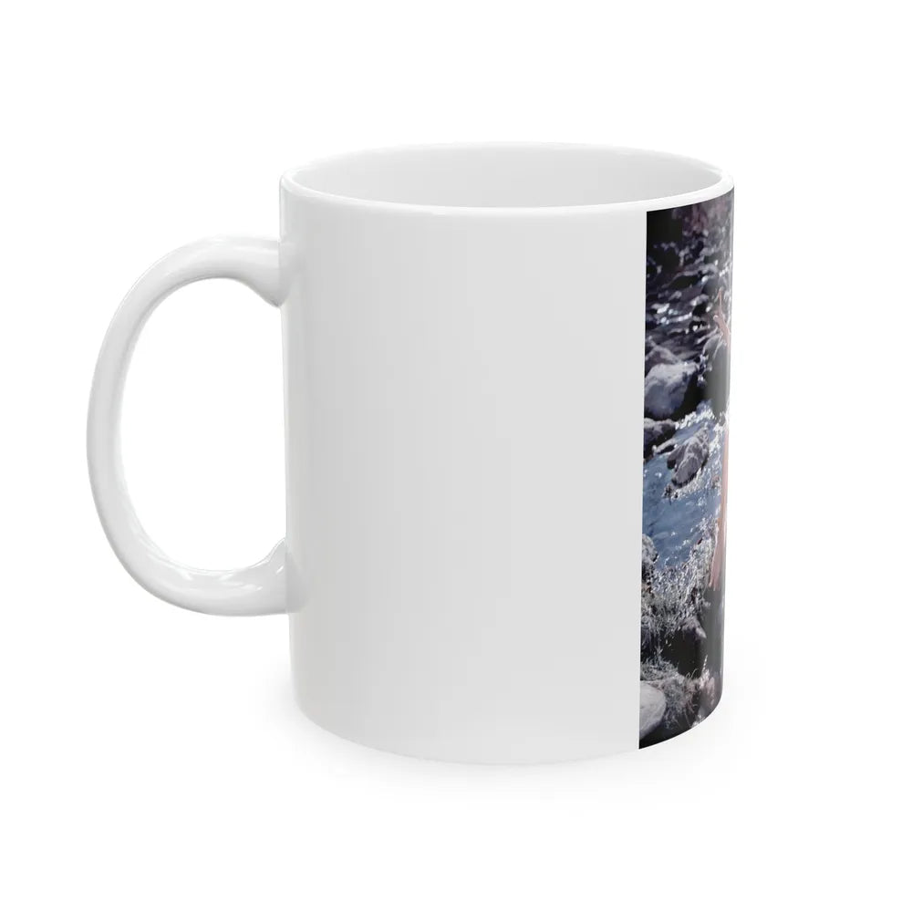 Rita Moreno #24 (Vintage Female Icon) White Coffee Mug-Go Mug Yourself