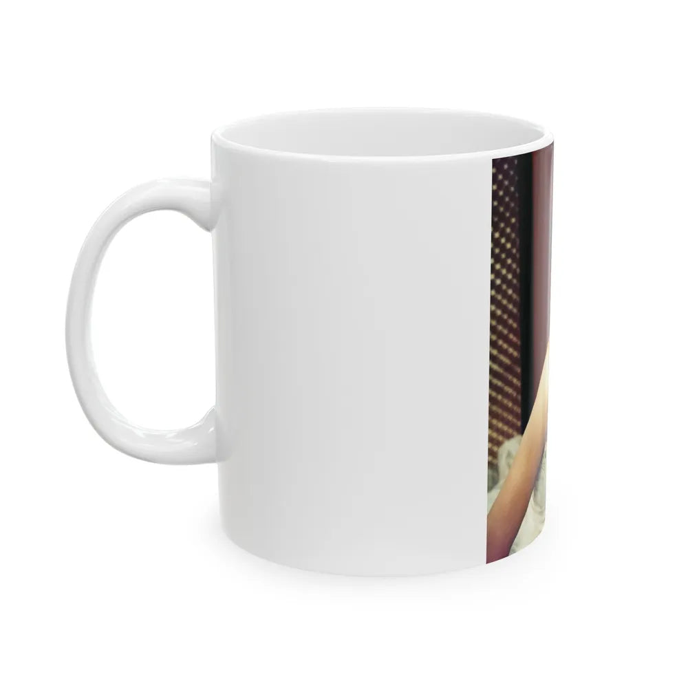 Rita Moreno #25 (Vintage Female Icon) White Coffee Mug-Go Mug Yourself