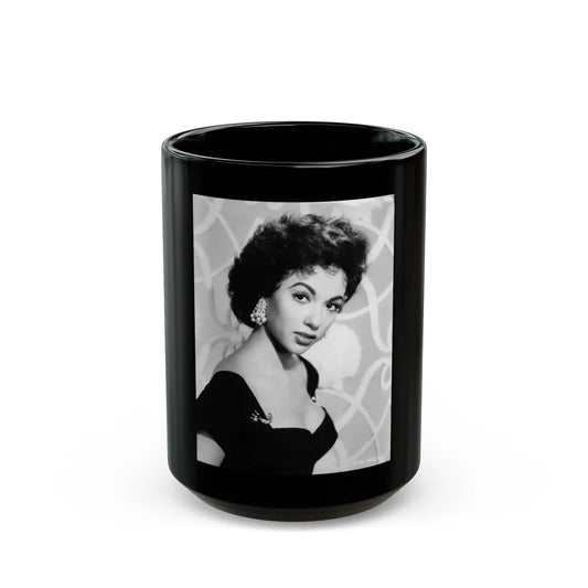 Rita Moreno #30 (Vintage Female Icon) Black Coffee Mug-15oz-Go Mug Yourself