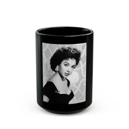 Rita Moreno #30 (Vintage Female Icon) Black Coffee Mug 15oz - Go Mug Yourself