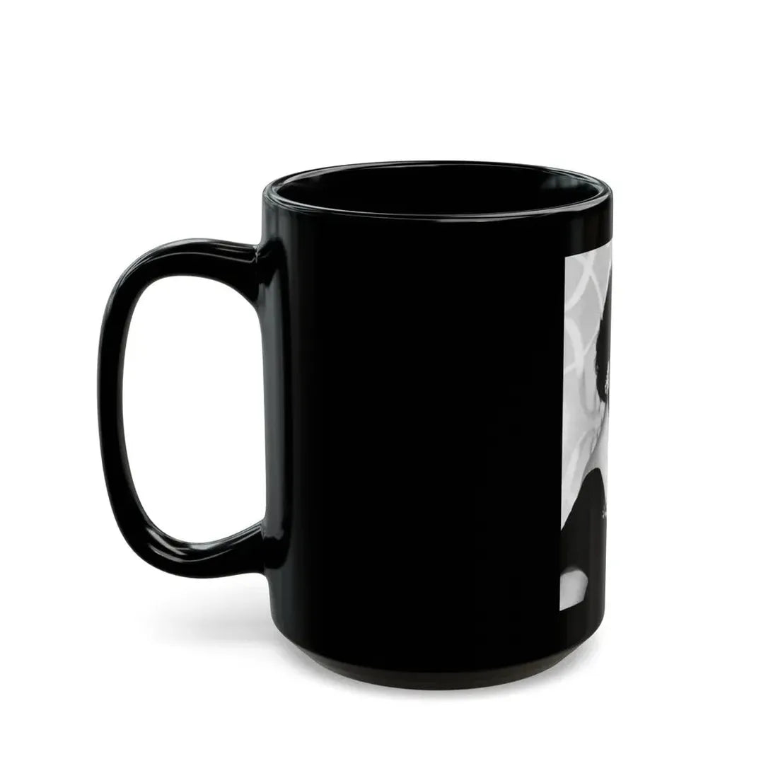 Rita Moreno #30 (Vintage Female Icon) Black Coffee Mug - Go Mug Yourself