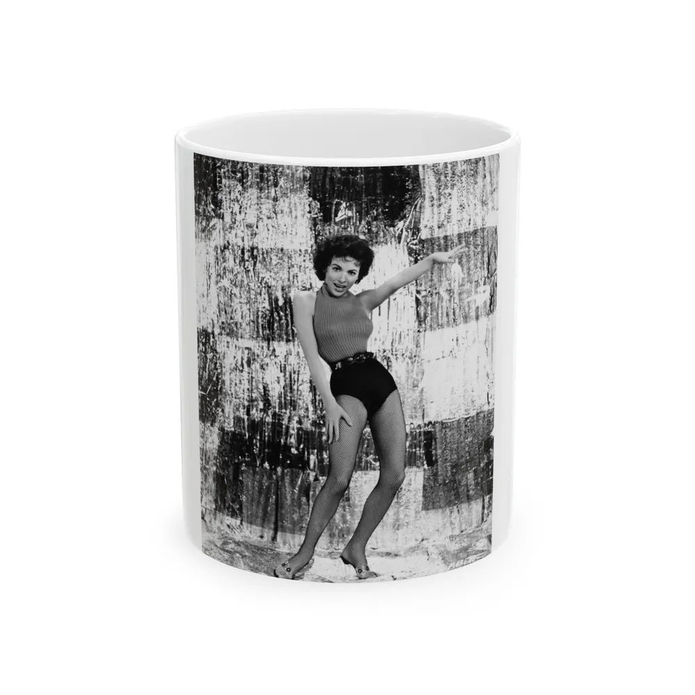 Rita Moreno #37 (Vintage Female Icon) White Coffee Mug-11oz-Go Mug Yourself