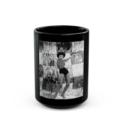 Rita Moreno #371 (Vintage Female Icon) Black Coffee Mug-15oz-Go Mug Yourself