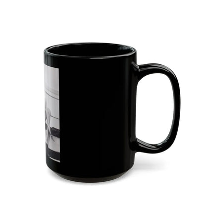 Rita Moreno #39 (Vintage Female Icon) Black Coffee Mug-Go Mug Yourself