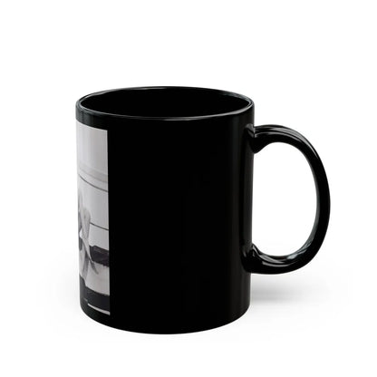 Rita Moreno #39 (Vintage Female Icon) Black Coffee Mug-Go Mug Yourself