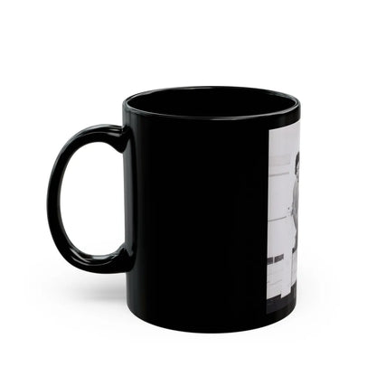 Rita Moreno #39 (Vintage Female Icon) Black Coffee Mug-Go Mug Yourself