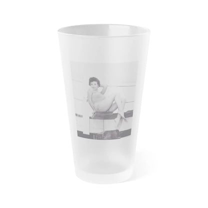 Rita Moreno #39 (Vintage Female Icon) Frosted Pint Glass 16oz-16oz-Frosted-Go Mug Yourself