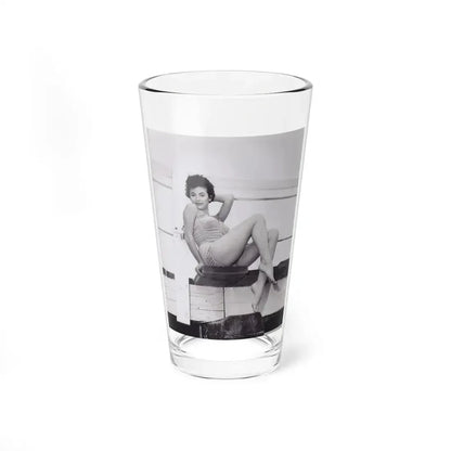 Rita Moreno #39 (Vintage Female Icon) Pint Glass 16oz 16oz - Go Mug Yourself