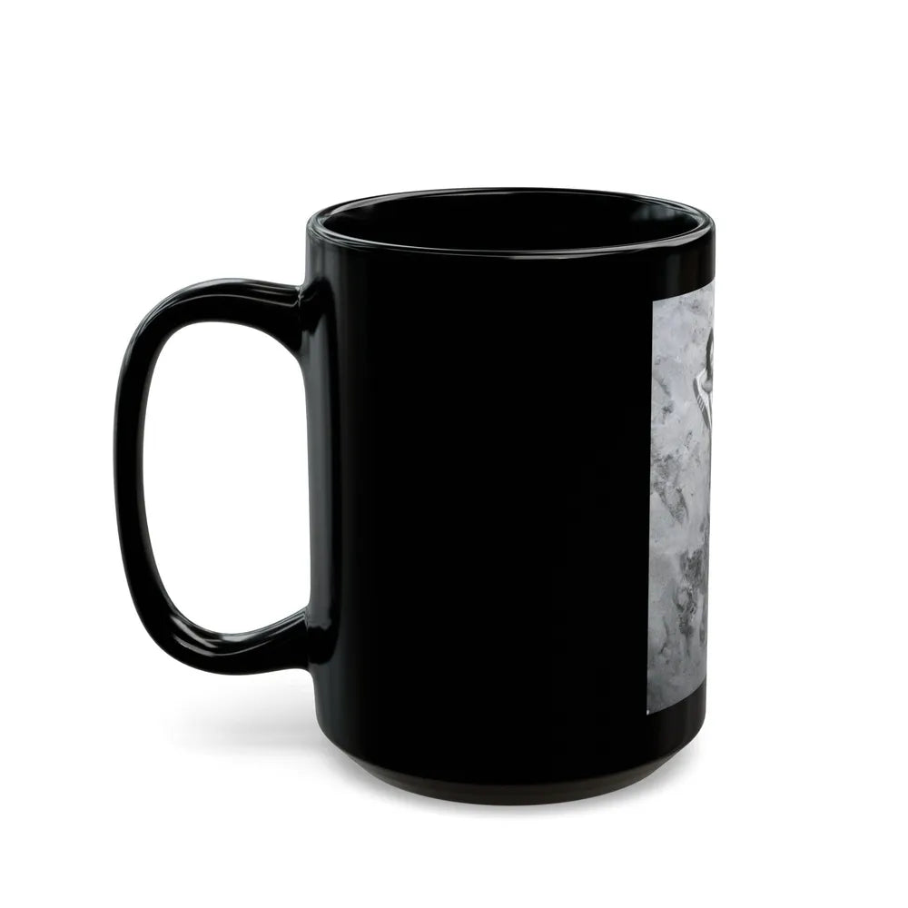 Rita Moreno #42 (Vintage Female Icon) Black Coffee Mug-Go Mug Yourself