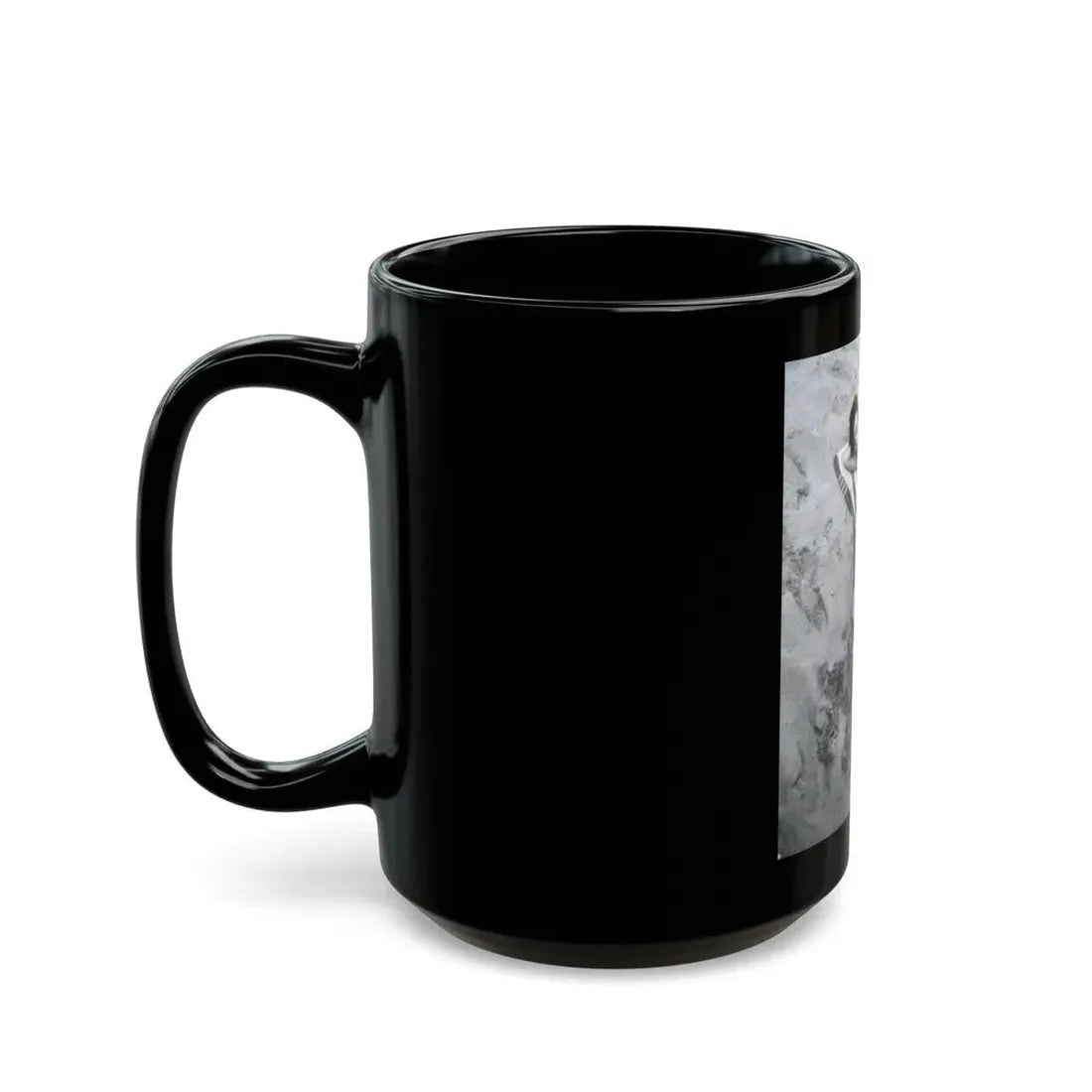 Rita Moreno #42 (Vintage Female Icon) Black Coffee Mug - Go Mug Yourself