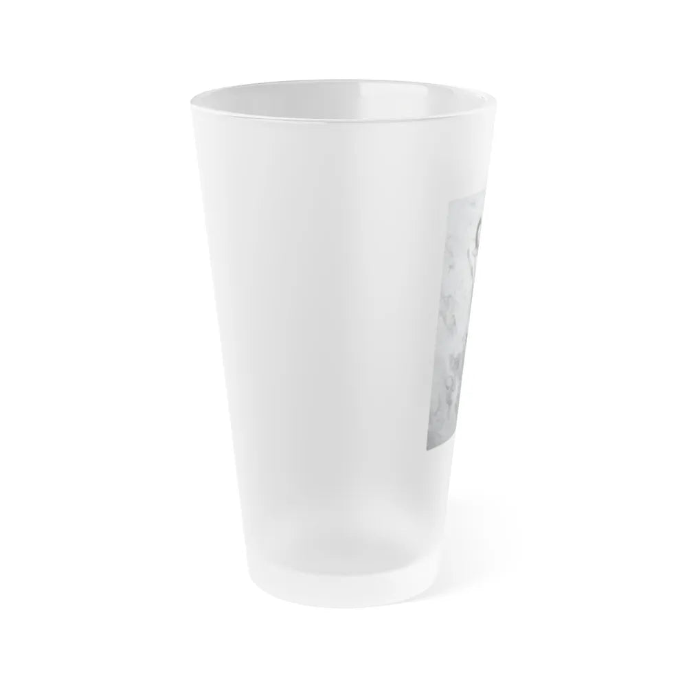 Rita Moreno #42 (Vintage Female Icon) Frosted Pint Glass 16oz-Go Mug Yourself