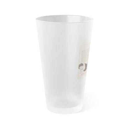 Rita Moreno #44 (Vintage Female Icon) Frosted Pint Glass 16oz-Go Mug Yourself
