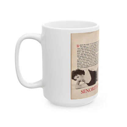 Rita Moreno #44 (Vintage Female Icon) White Coffee Mug-Go Mug Yourself