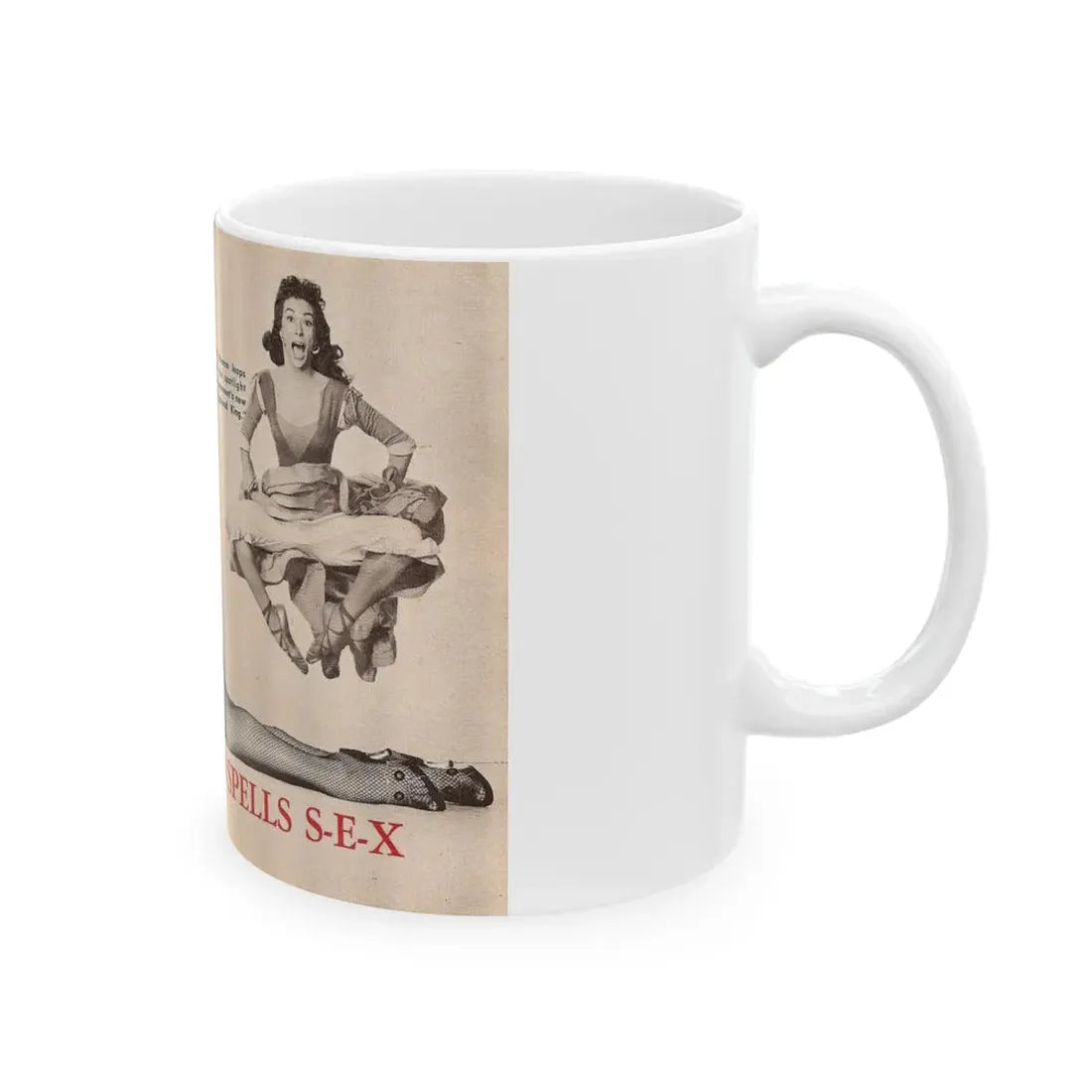 Rita Moreno #44 (Vintage Female Icon) White Coffee Mug - Go Mug Yourself