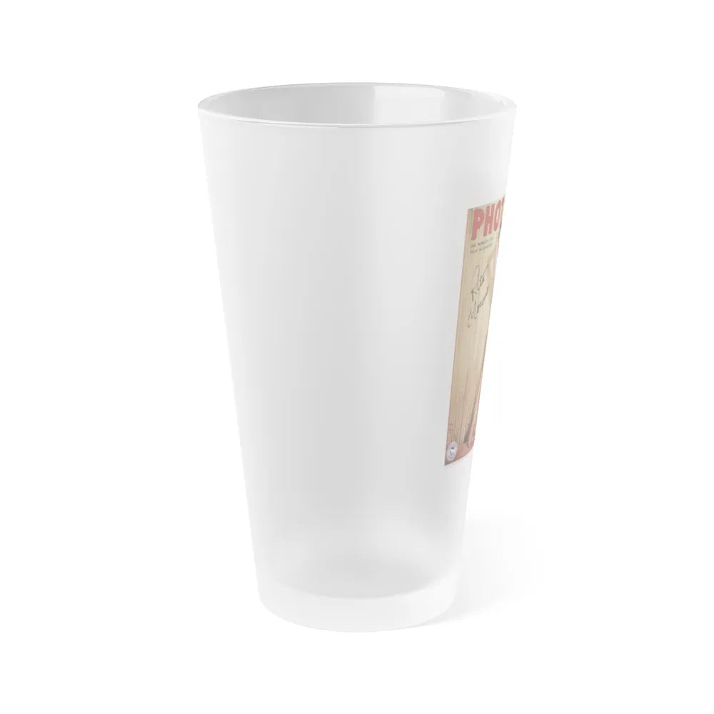 Rita Moreno #47 (Vintage Female Icon) Frosted Pint Glass 16oz-Go Mug Yourself