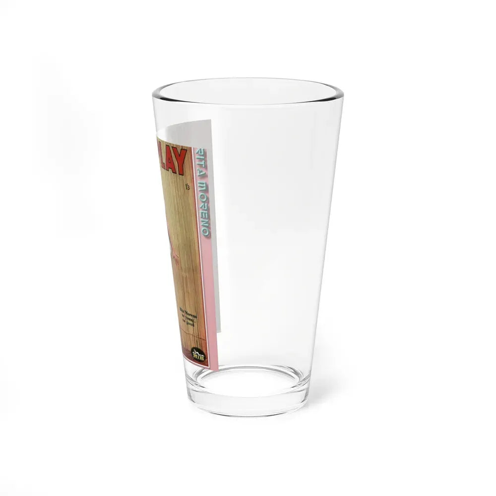 Rita Moreno #47 (Vintage Female Icon) Pint Glass 16oz - Go Mug Yourself