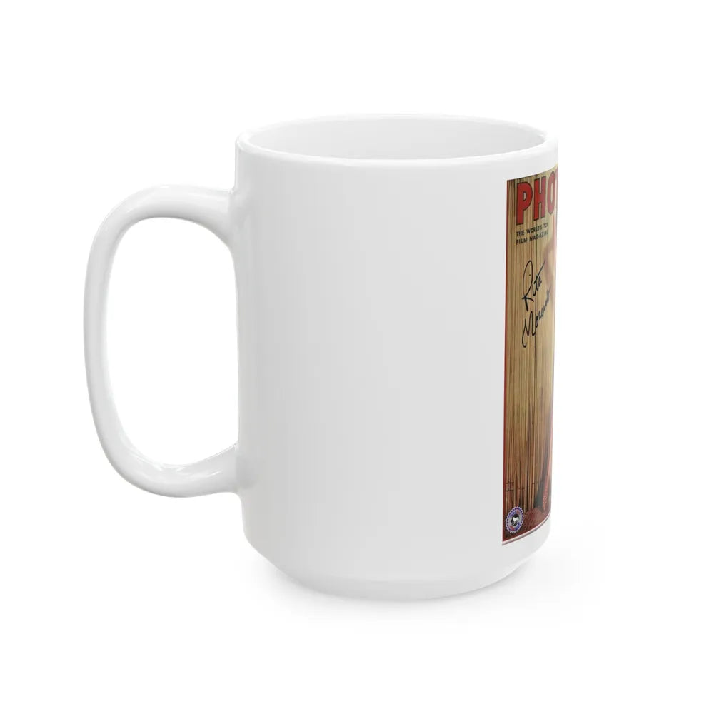 Rita Moreno #47 (Vintage Female Icon) White Coffee Mug-Go Mug Yourself