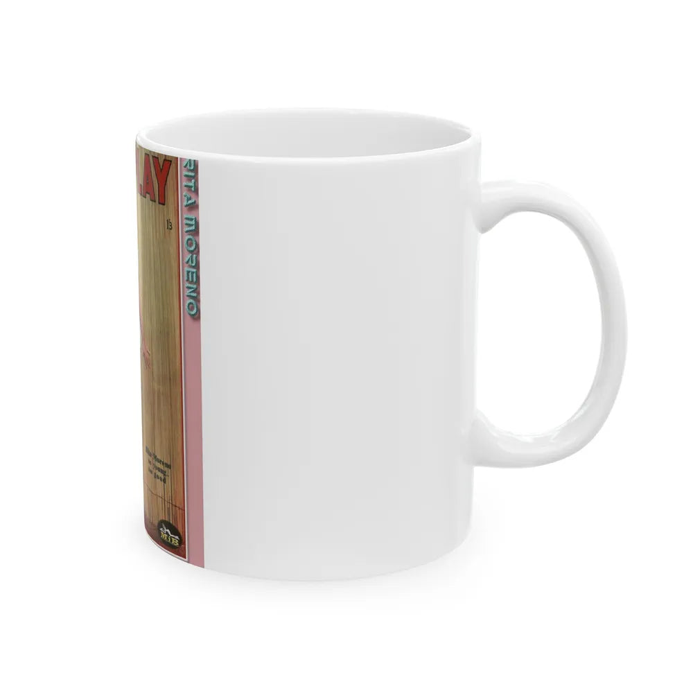 Rita Moreno #47 (Vintage Female Icon) White Coffee Mug-Go Mug Yourself