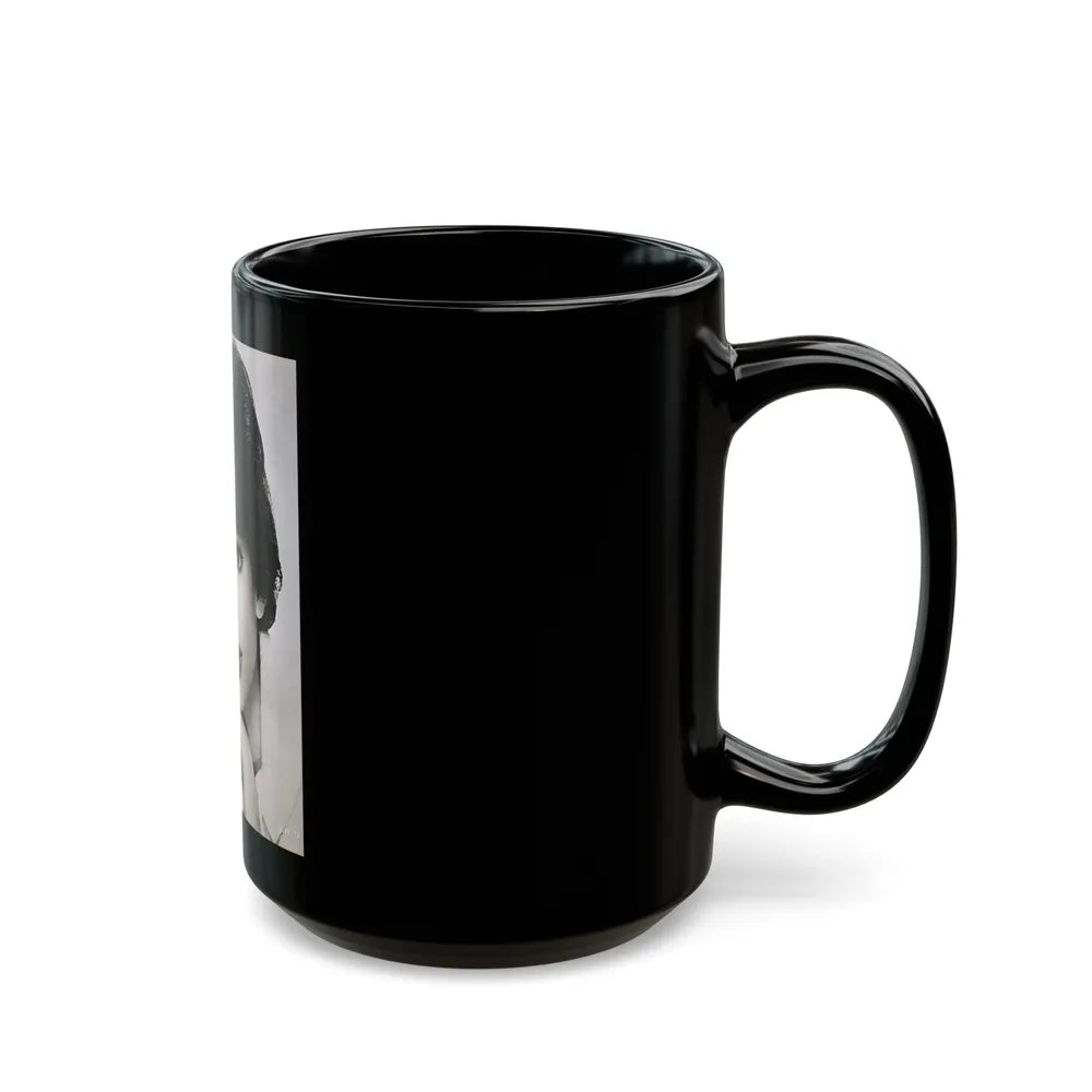 Rita Moreno #56 (Vintage Female Icon) Black Coffee Mug-Go Mug Yourself