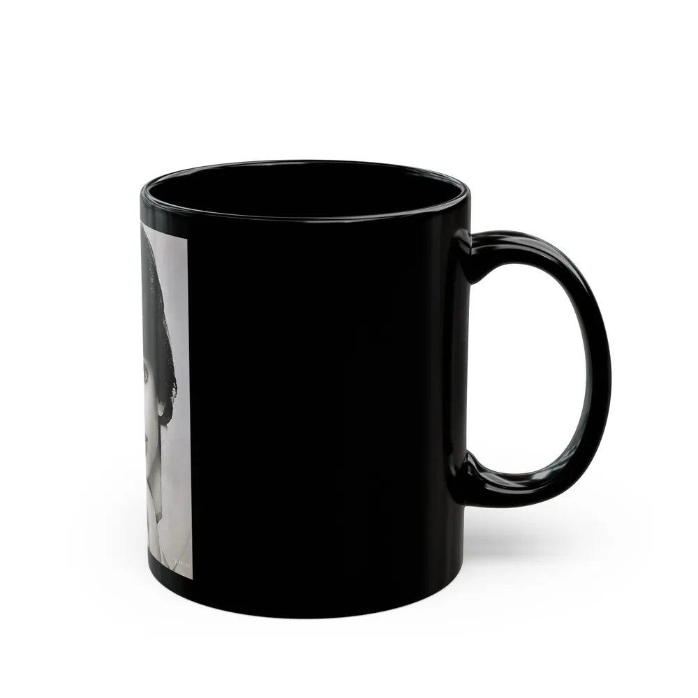 Rita Moreno #56 (Vintage Female Icon) Black Coffee Mug-Go Mug Yourself