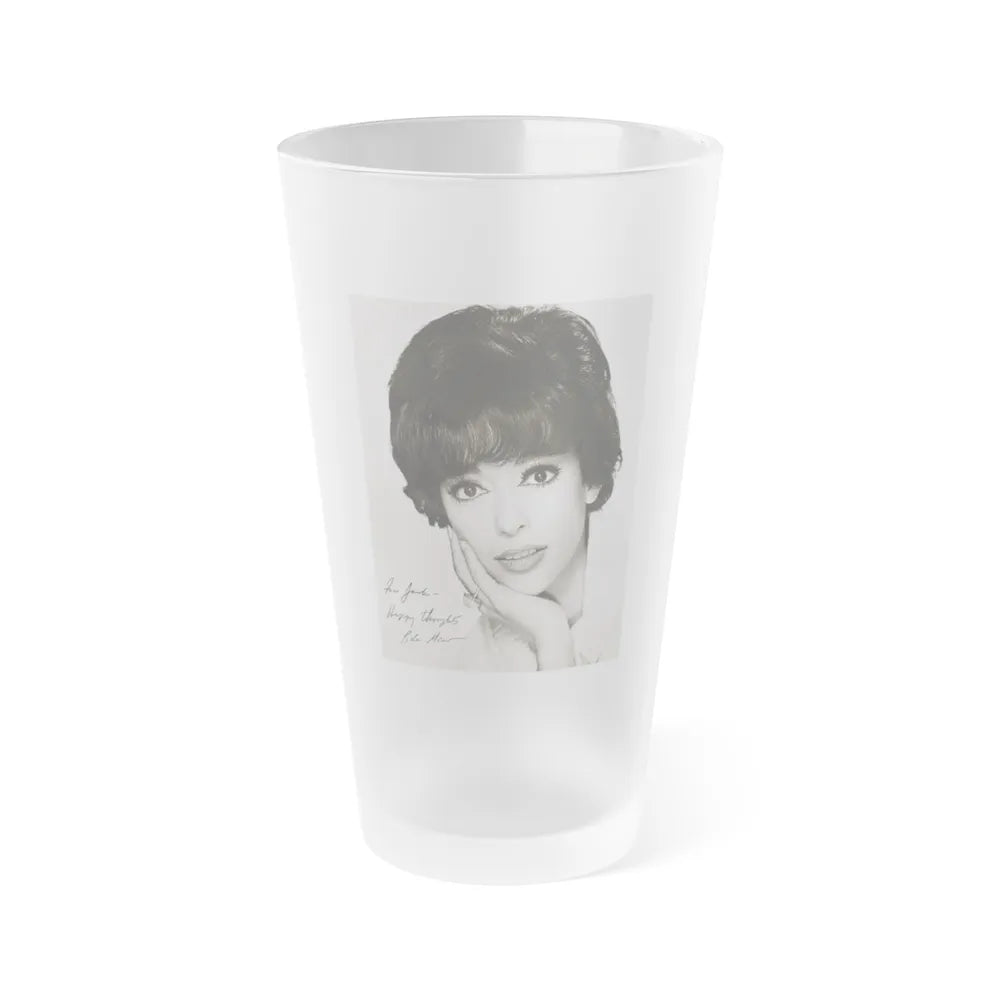 Rita Moreno #56 (Vintage Female Icon) Frosted Pint Glass 16oz-16oz-Frosted-Go Mug Yourself