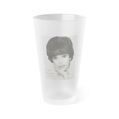 Rita Moreno #56 (Vintage Female Icon) Frosted Pint Glass 16oz-16oz-Frosted-Go Mug Yourself