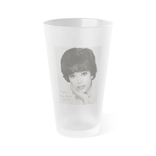 Rita Moreno #56 (Vintage Female Icon) Frosted Pint Glass 16oz-16oz-Frosted-Go Mug Yourself