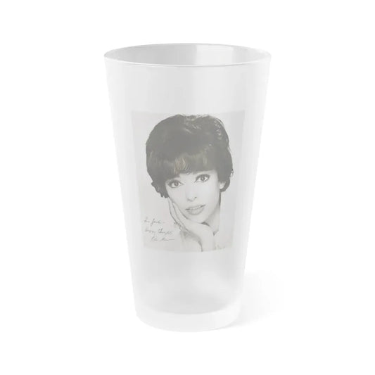 Rita Moreno #56 (Vintage Female Icon) Frosted Pint Glass 16oz 16oz Frosted - Go Mug Yourself