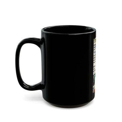 Rita Moreno #59 (Vintage Female Icon) Black Coffee Mug-Go Mug Yourself