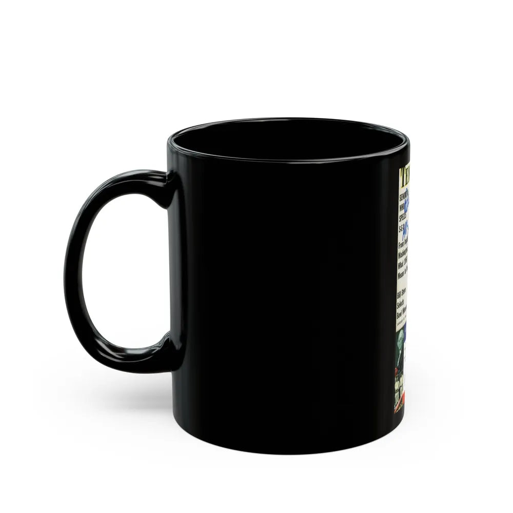 Rita Moreno #59 (Vintage Female Icon) Black Coffee Mug-Go Mug Yourself