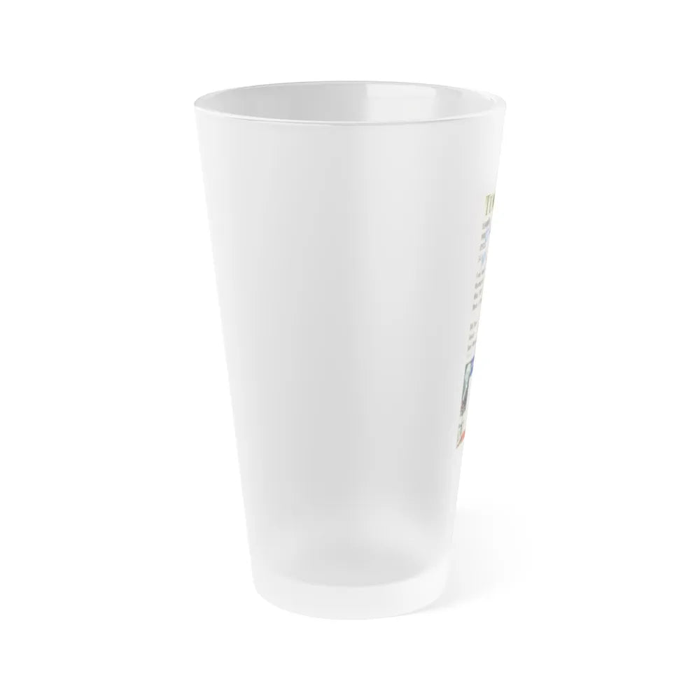 Rita Moreno #59 (Vintage Female Icon) Frosted Pint Glass 16oz-Go Mug Yourself
