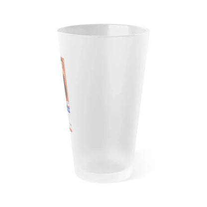 Rita Moreno #59 (Vintage Female Icon) Frosted Pint Glass 16oz - Go Mug Yourself