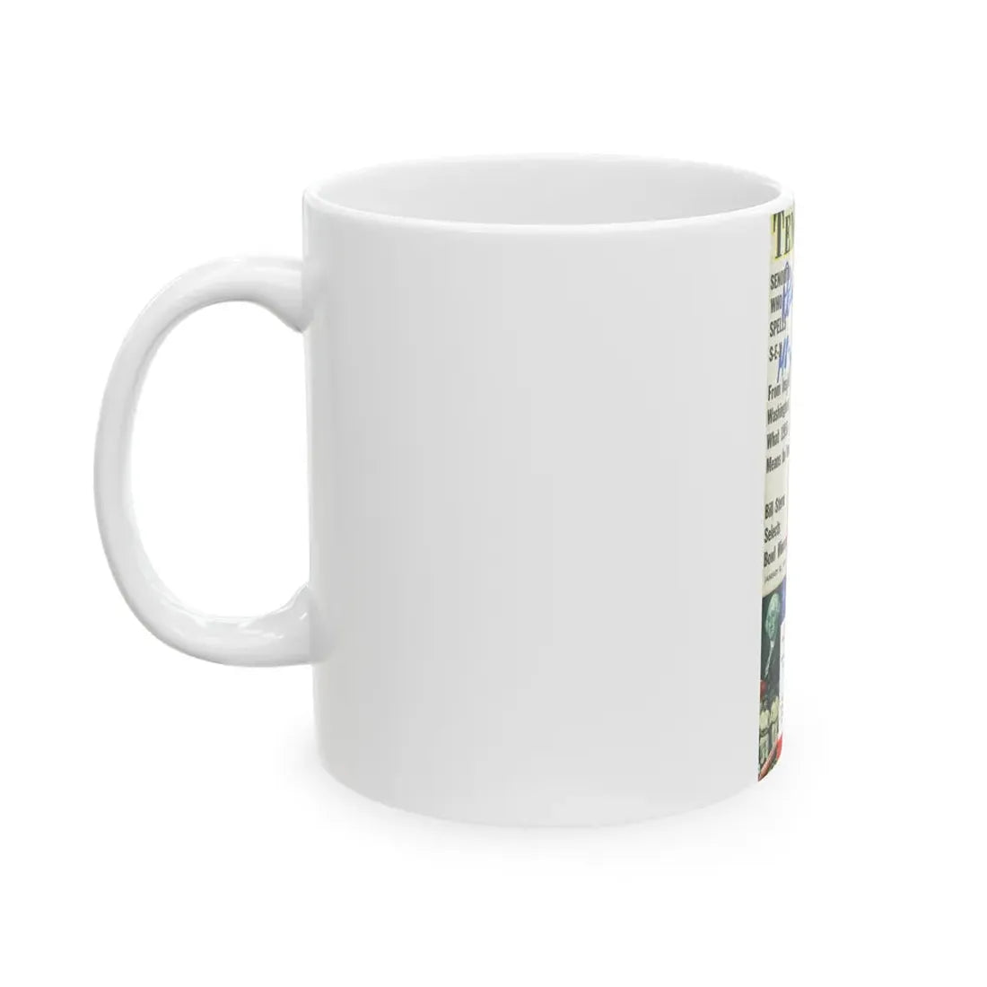 Rita Moreno #59 (Vintage Female Icon) White Coffee Mug - Go Mug Yourself